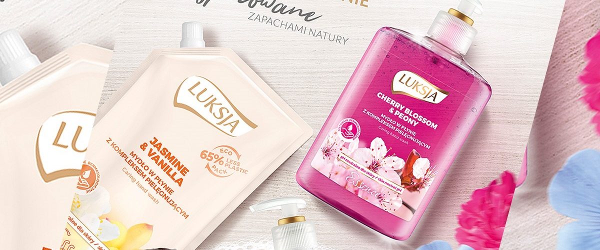 Luksja – mydła w płynie inspirowane zapachami natury!