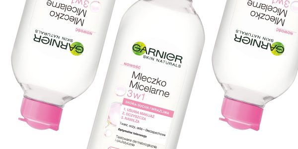 Garnier – mleczko micelarne 3w1 do skóry suchej i wrażliwej