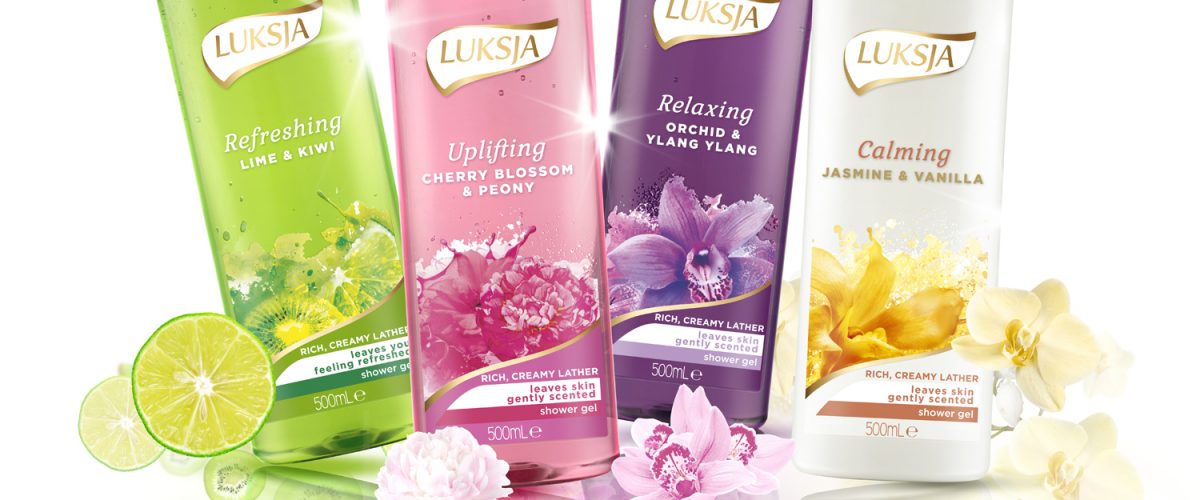 Luksja – nowe  żele pod prysznic inspirowane zapachami i kolorami natury!